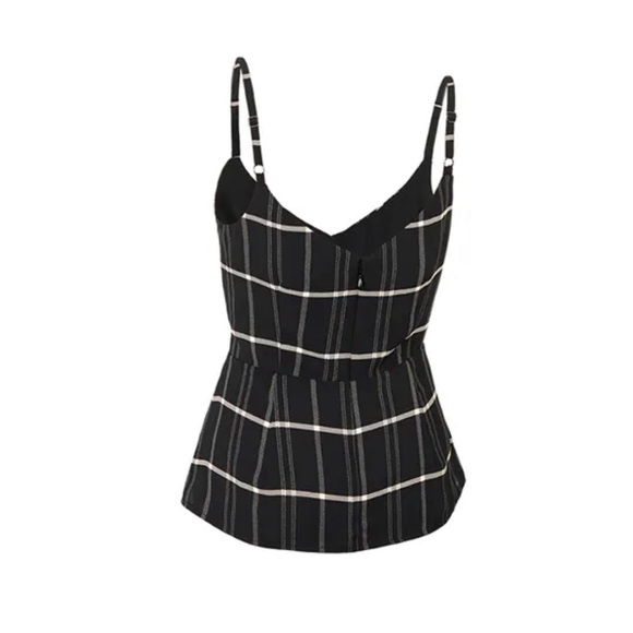 Cabi Check Crossover Cami - Picture 8 of 11